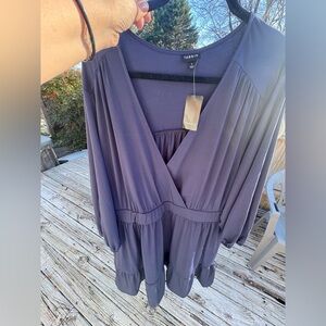 Torrid Navy Blue Midi Dress